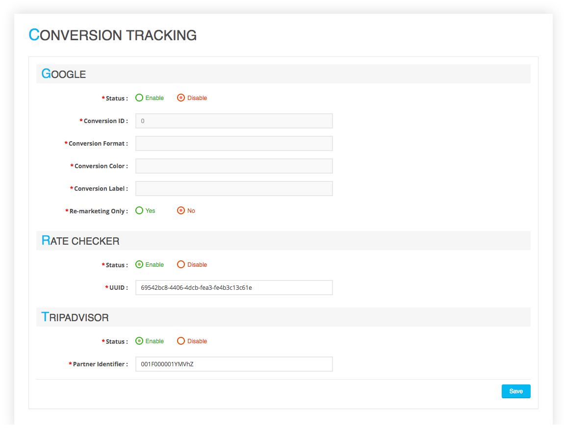 Conversion Tracking