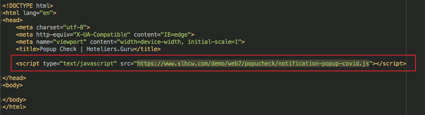 The HTML scrip you can use for placing the attached Banner to your webpage.