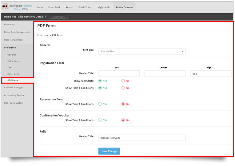 Whats new in version Channel Manager