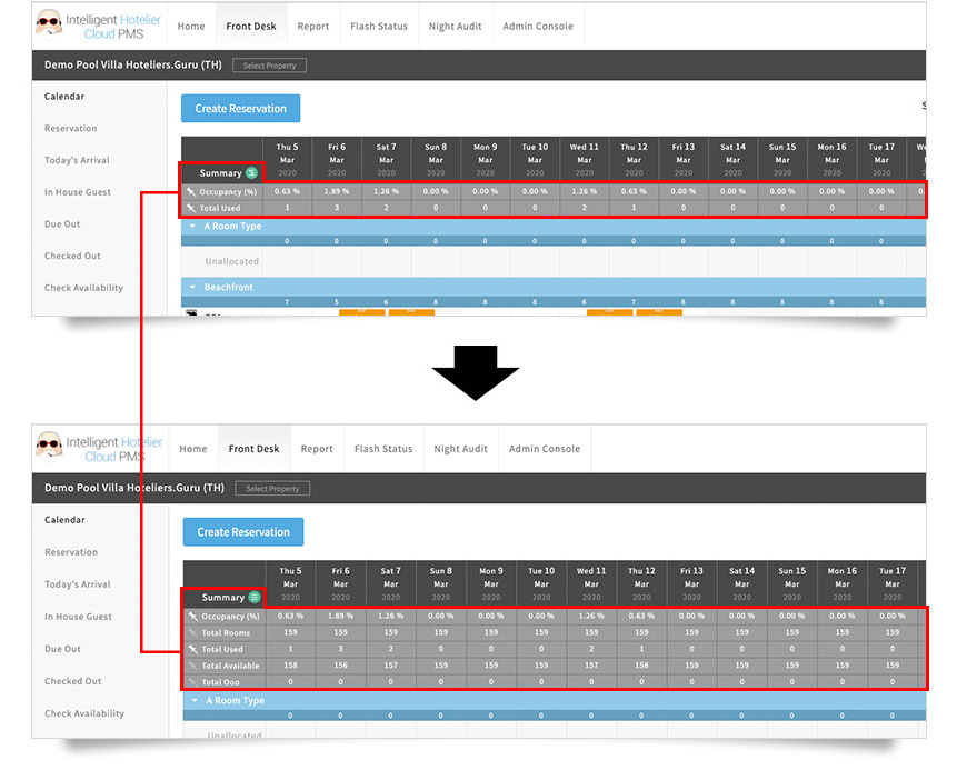 Whats new in version PMS